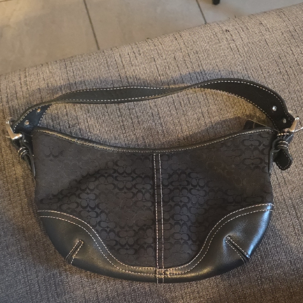 Coach Soho Black Hobo Bag